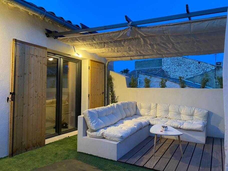 Charmante Maison En Pierre-Tavel Esterno foto