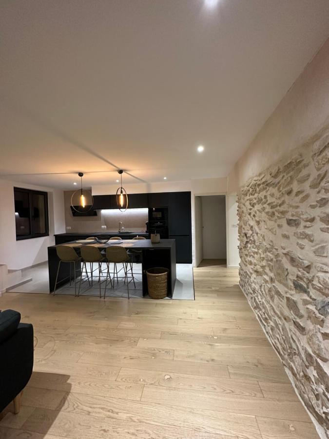 Charmante Maison En Pierre-Tavel Esterno foto